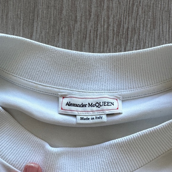 Alexander McQueen Kids Two-Tone Long Sleeve Shirt - Picture 3 of 3